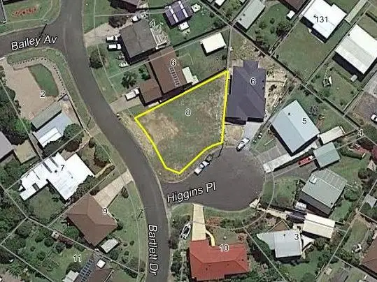 Main view of Homely land listing, 8 Bartlett Drive, Greenwell Point NSW 2540