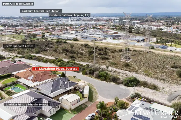 Second view of Homely house listing, 34 Marraboor Place, Success WA 6164