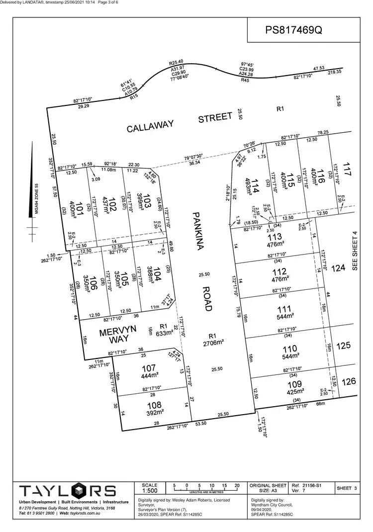 Second view of Homely land listing, LOT 111, 7 Pankina Road, Mambourin VIC 3024
