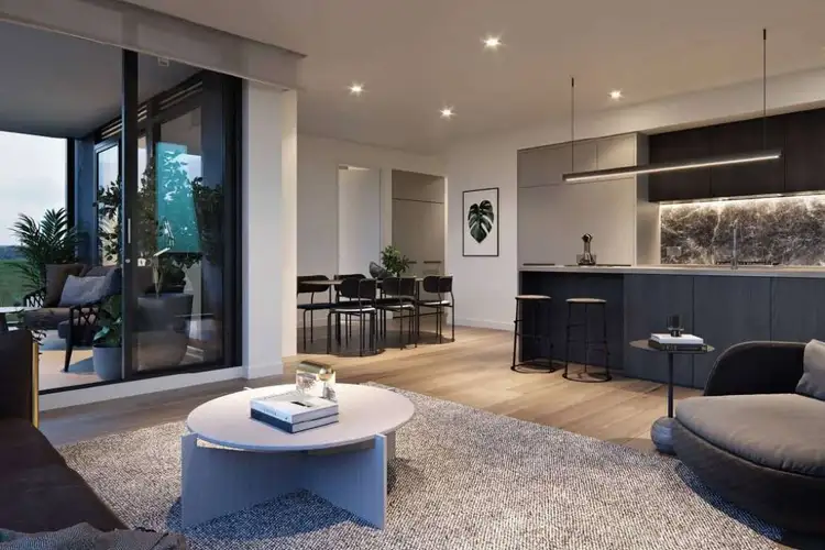 Second view of Homely apartment listing, 604/20 Lomandra Dr, Clayton South VIC 3169