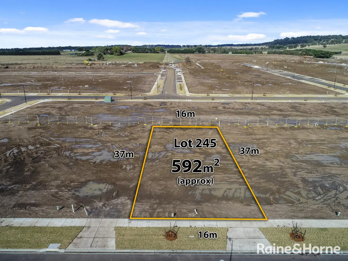 Main view of Homely land listing, LOT 245, 47 Cotton Circuit, Gisborne VIC 3437