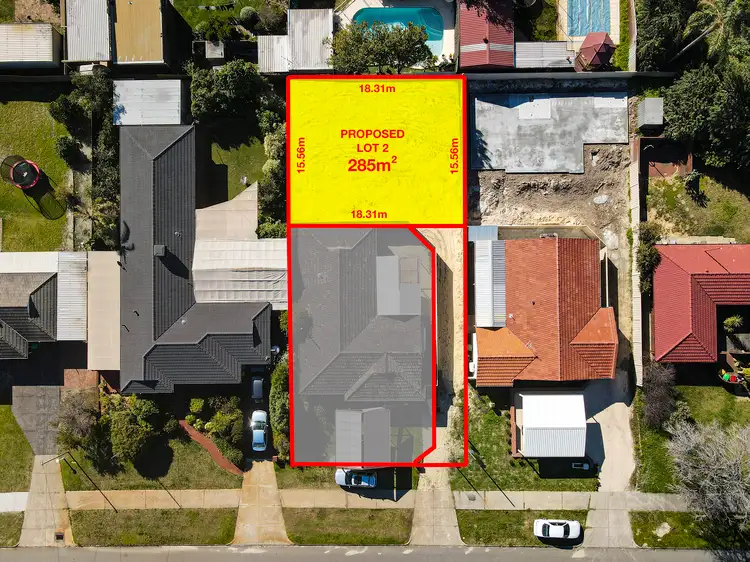 Main view of Homely land listing, LOT Proposed, Lot 2, 84 Hamersley Place, Morley WA 6062