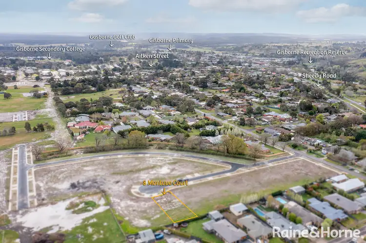 Third view of Homely land listing, 8 Montvue Court, Gisborne VIC 3437