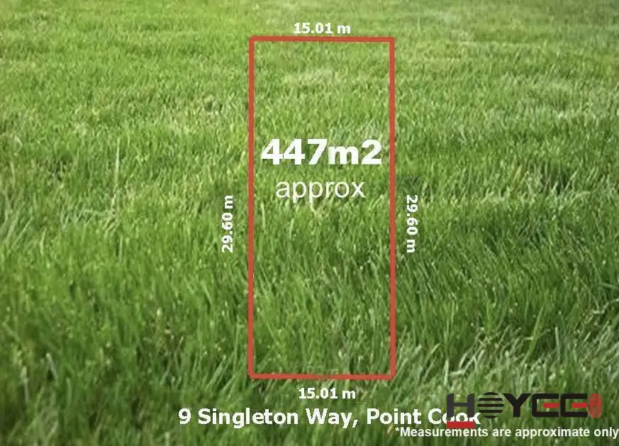 Main view of Homely land listing, 9 Singleton Way, Point Cook VIC 3030