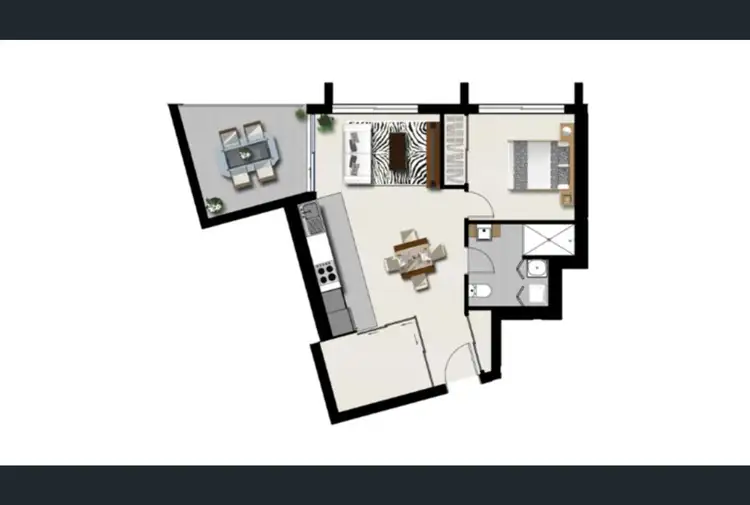 Third view of Homely apartment listing, 602/35 MCDOUGALL, Milton QLD 4064