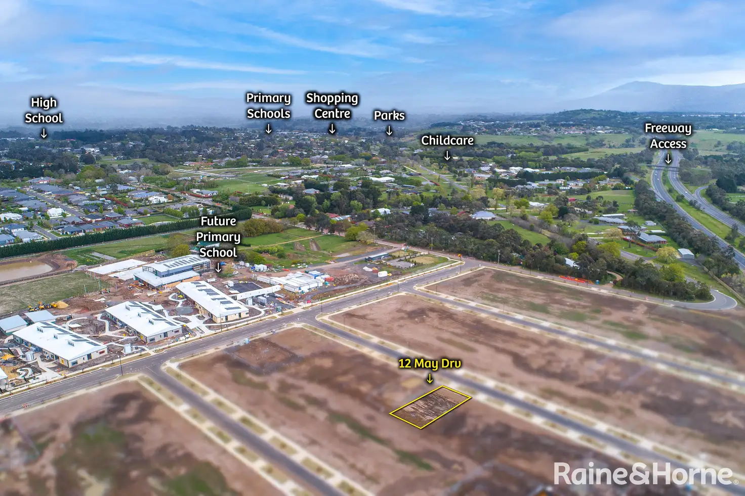 Main view of Homely land listing, 12 May Drive, Gisborne VIC 3437