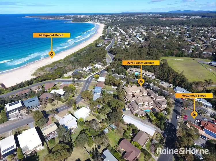 Main view of Homely unit listing, 22/46 Jones Avenue, Mollymook NSW 2539