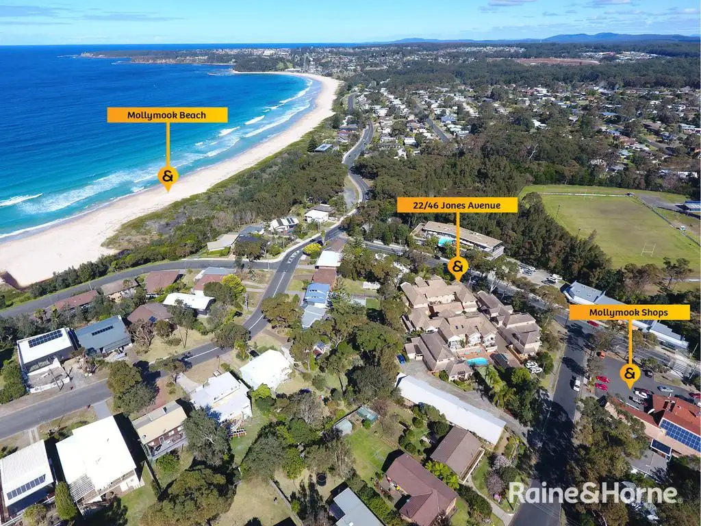 Main view of Homely unit listing, 22/46 Jones Avenue, Mollymook NSW 2539