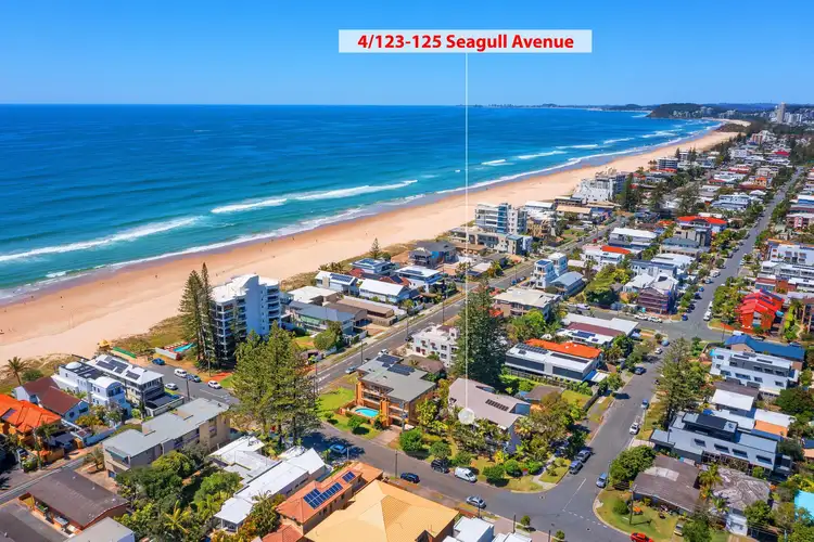 Main view of Homely unit listing, 4/123 Seagull Avenue, Mermaid Beach QLD 4218