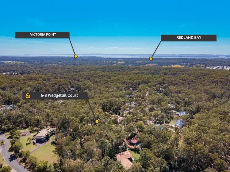 Fifth view of Homely land listing, 6-8 Wedgetail Court, Mount Cotton QLD 4165