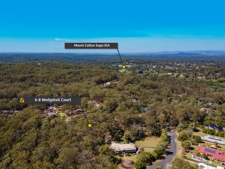 Sixth view of Homely land listing, 6-8 Wedgetail Court, Mount Cotton QLD 4165