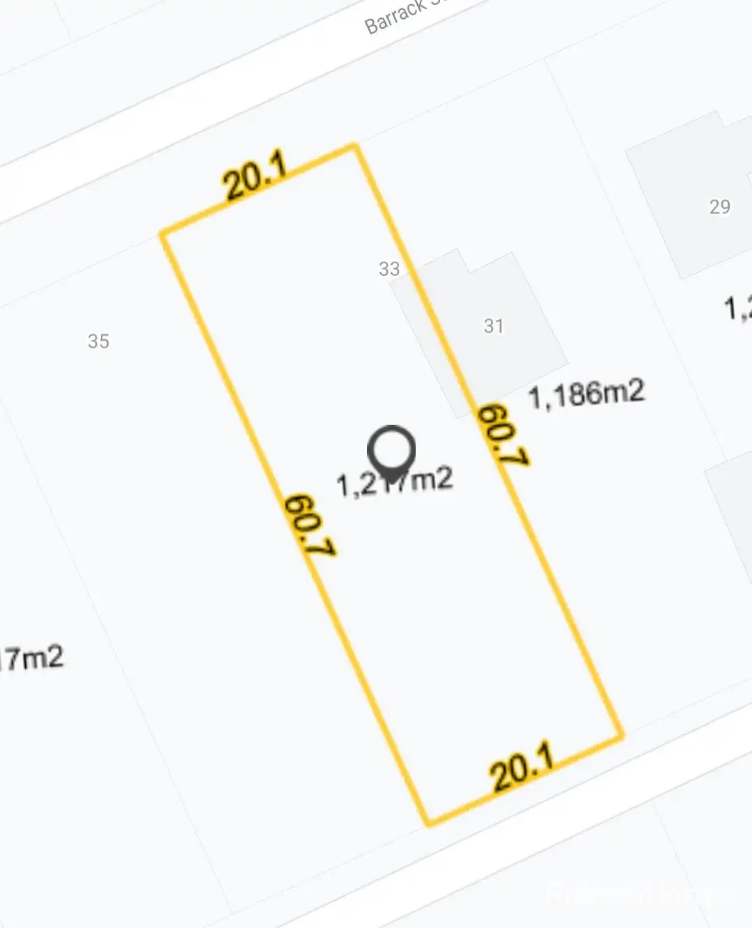 Main view of Homely land listing, 33 Barrack Street, Goroke VIC 3412
