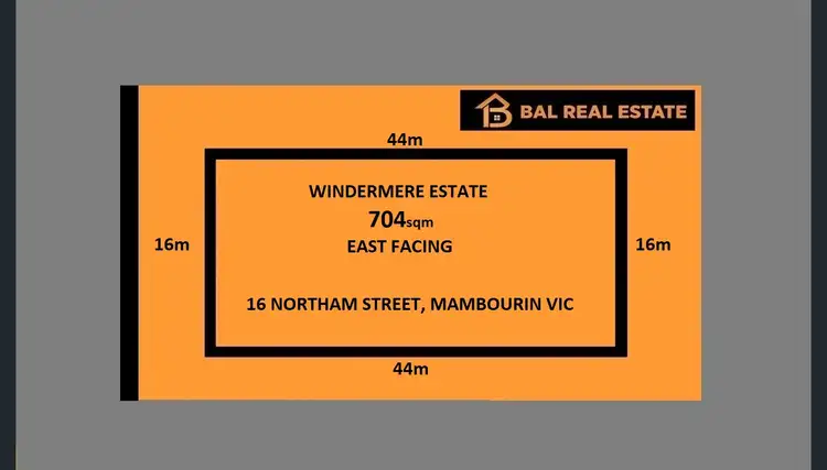 Main view of Homely land listing, 16 Northam Street, Mambourin VIC 3024