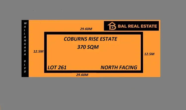 Main view of Homely land listing, Lot 261 Wallangara Boulevard, Harkness VIC 3337