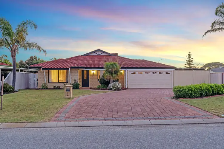 Main view of Homely house listing, 1 Crowlin Gardens, Seville Grove WA 6112