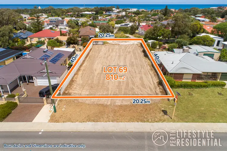 Second view of Homely land listing, 10 Damepattie Drive, Two Rocks WA 6037