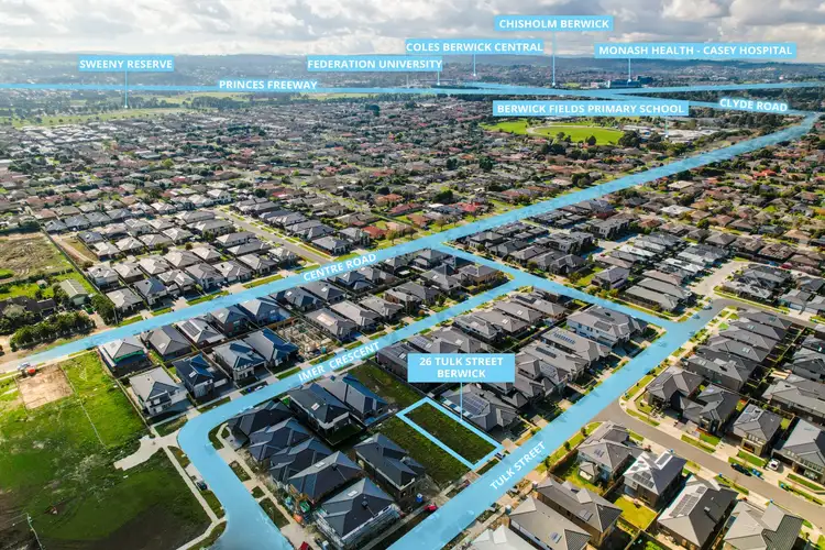 Fifth view of Homely land listing, 26 Tulk Street, Berwick VIC 3806