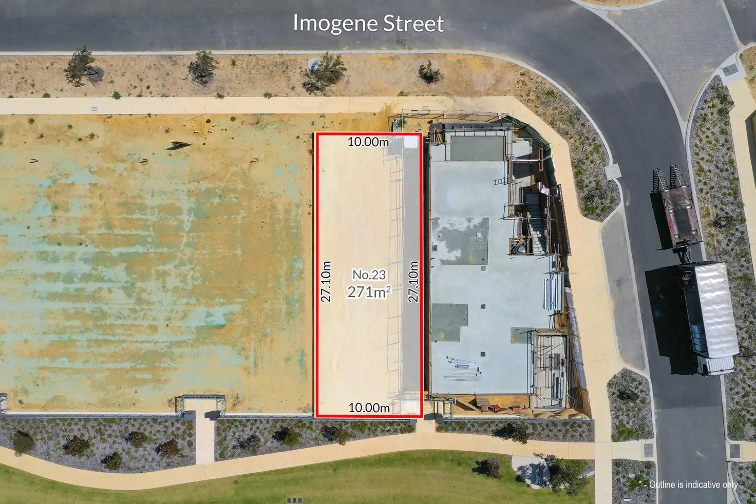 Main view of Homely land listing, 23 Imogene Street, North Coogee WA 6163