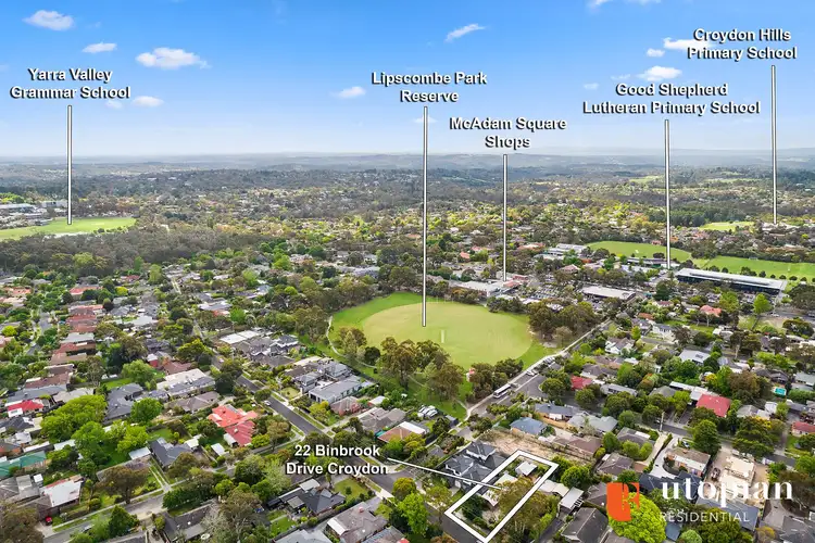 Second view of Homely house listing, 22 Binbrook Drive, Croydon VIC 3136