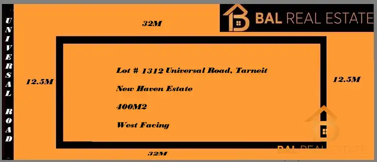 Main view of Homely land listing, Lot 1312 Universal Road, Tarneit VIC 3029