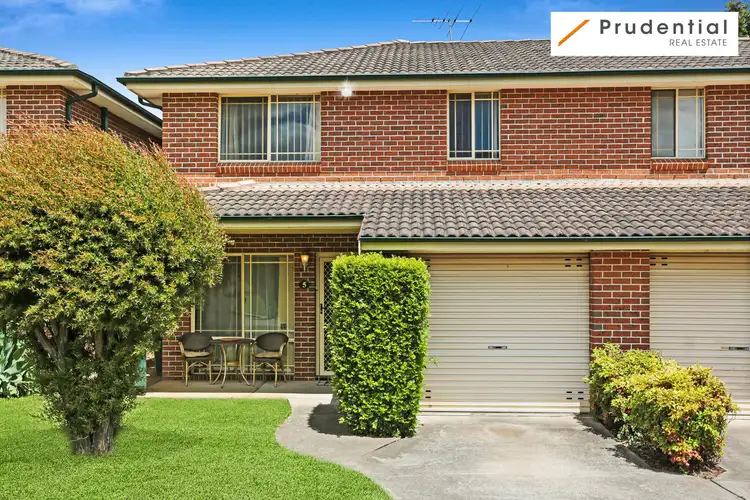 Main view of Homely townhouse listing, 5/101 Hurricane Drive, Raby NSW 2566