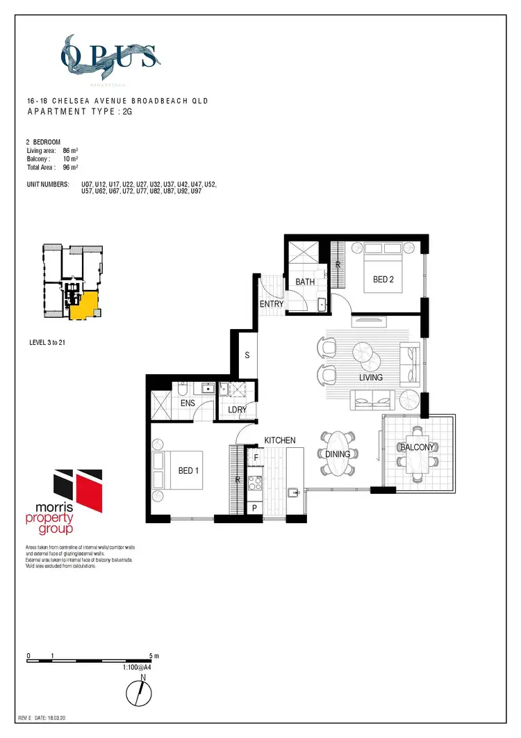 Seventh view of Homely apartment listing, 97/16-18 Chelsea Avenue, Broadbeach QLD 4218