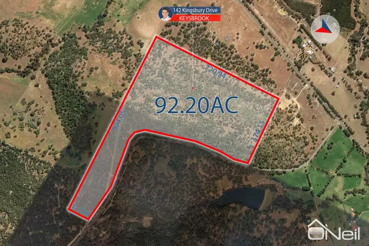 Second view of Homely land listing, LOT 142 Kingsbury Drive, Keysbrook WA 6126