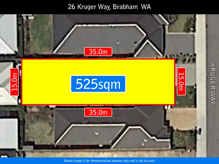 Main view of Homely land listing, 26 Kruger Way, Brabham WA 6055