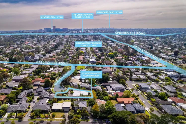 Second view of Homely house listing, 11 Newton Grove, Glen Waverley VIC 3150