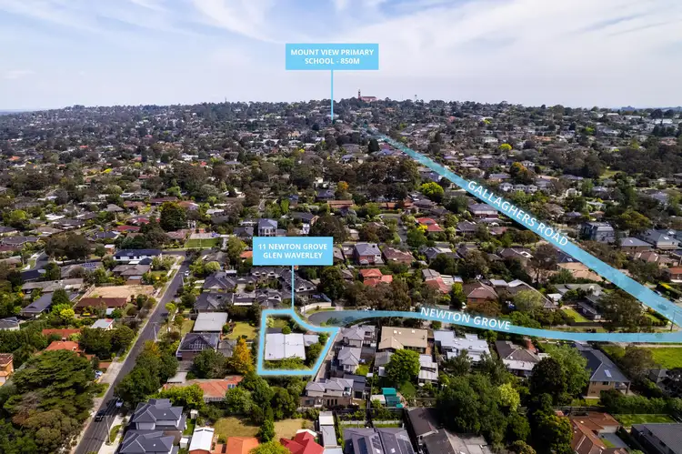 Third view of Homely house listing, 11 Newton Grove, Glen Waverley VIC 3150