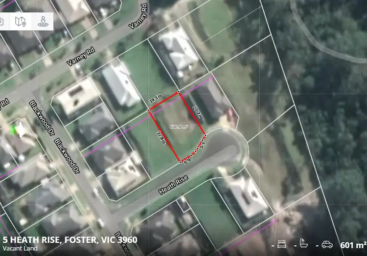 Second view of Homely land listing, 5 Heath Rise, Foster VIC 3960