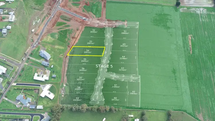 Main view of Homely land listing, LOT 54 Springs Estate, Leongatha VIC 3953