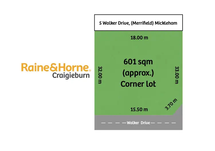 Main view of Homely land listing, 5 Walker Drive, Mickleham VIC 3064