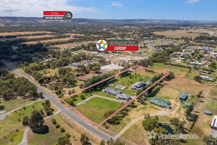 Second view of Homely house listing, 55 Cavanagh Close, Cardup WA 6122