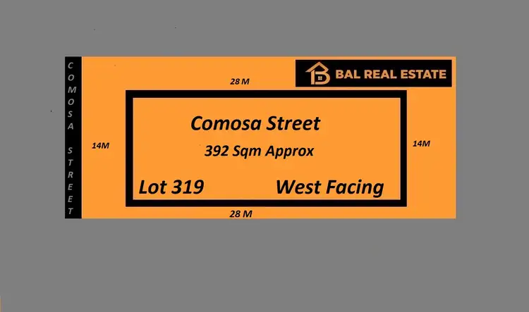 Main view of Homely land listing, Lot 319 Comosa Street, Rockbank VIC 3335