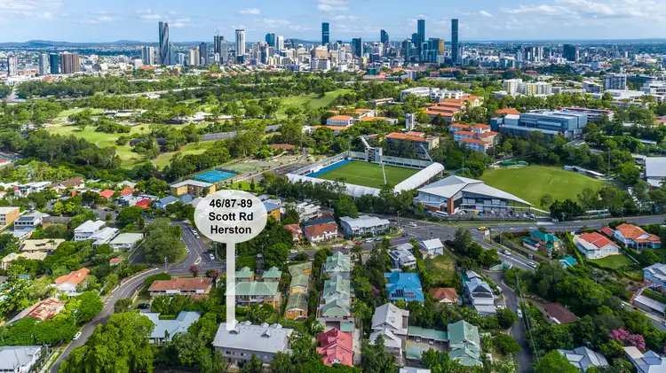Third view of Homely apartment listing, 46/87-89 Scott Road, Herston QLD 4006