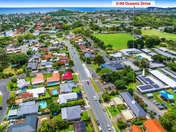 Second view of Homely unit listing, 5/40 Oceanic Drive, Mermaid Waters QLD 4218