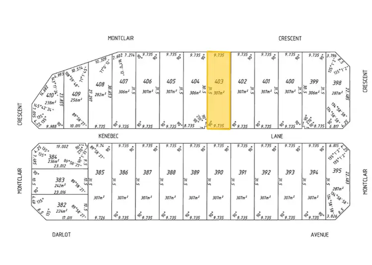 Third view of Homely land listing, LOT 403, 22 Montclair Crescent, Success WA 6164