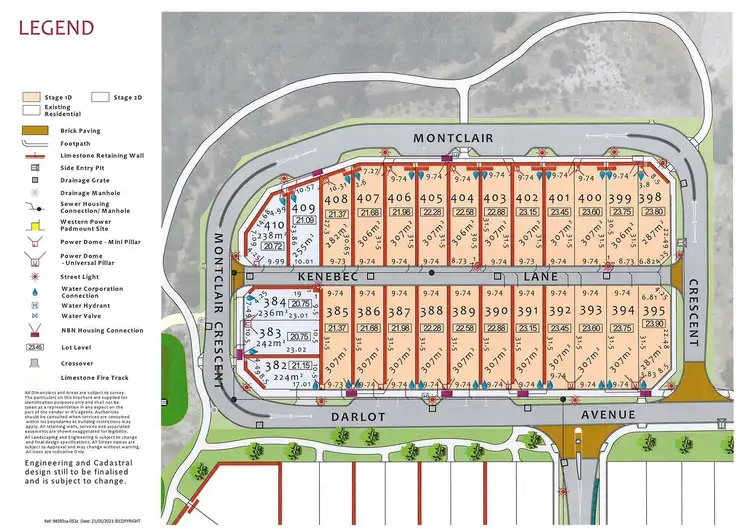 Second view of Homely land listing, Lot 400 Montclair Crescent, Success WA 6164