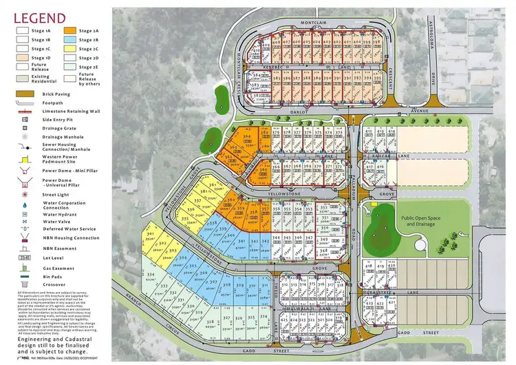 Fourth view of Homely land listing, Lot 400 Montclair Crescent, Success WA 6164