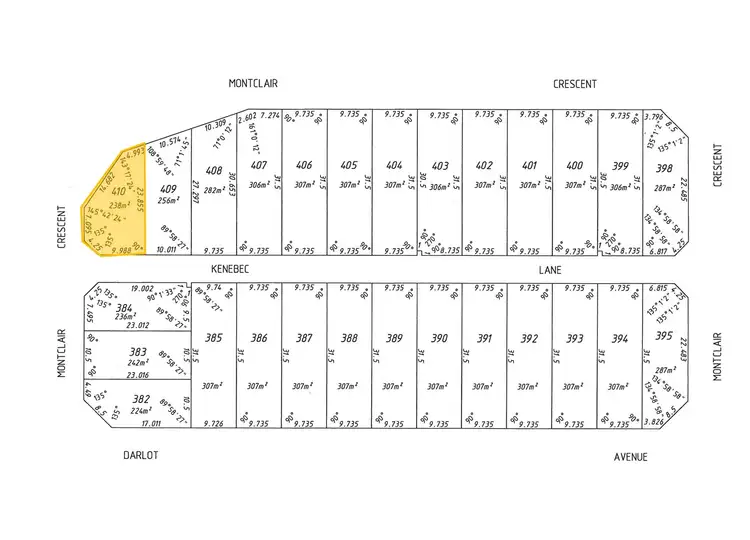 Third view of Homely land listing, LOT 410, 8 Montclair Crescent, Success WA 6164