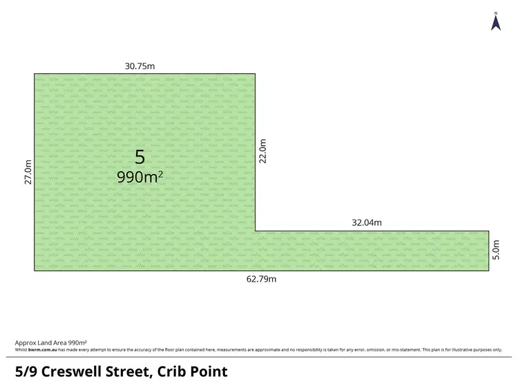 Fifth view of Homely land listing, LOT 5, 9 Creswell Street, Crib Point VIC 3919
