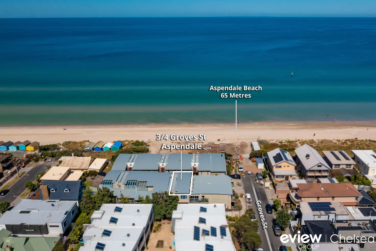 Main view of Homely townhouse listing, 3/4 Groves Street, Aspendale VIC 3195