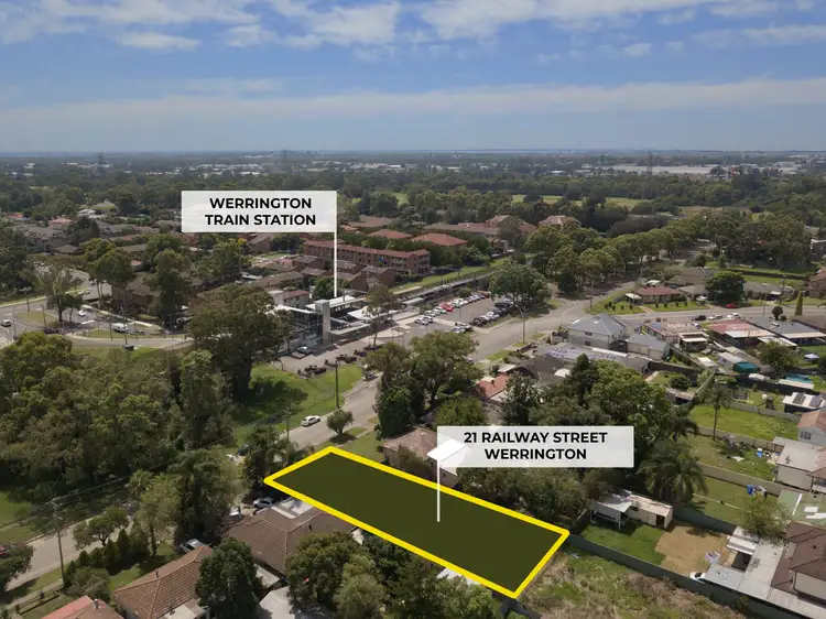 Main view of Homely land listing, 21 Railway Street, Werrington NSW 2747