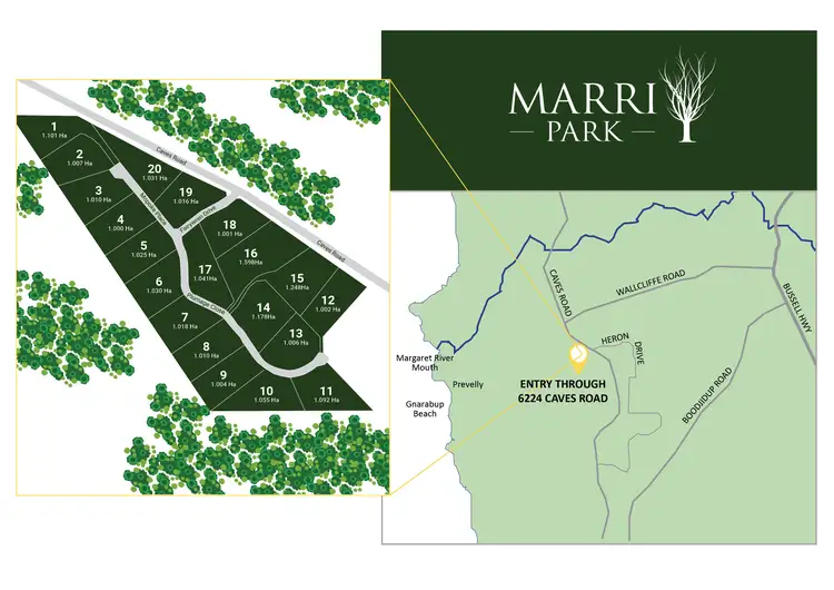 Second view of Homely land listing, Marri Park Estate Caves Road, Margaret River WA 6285