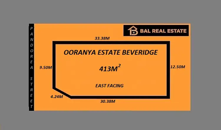 Main view of Homely land listing, Lot 1141 Pandorea Street, Beveridge VIC 3753