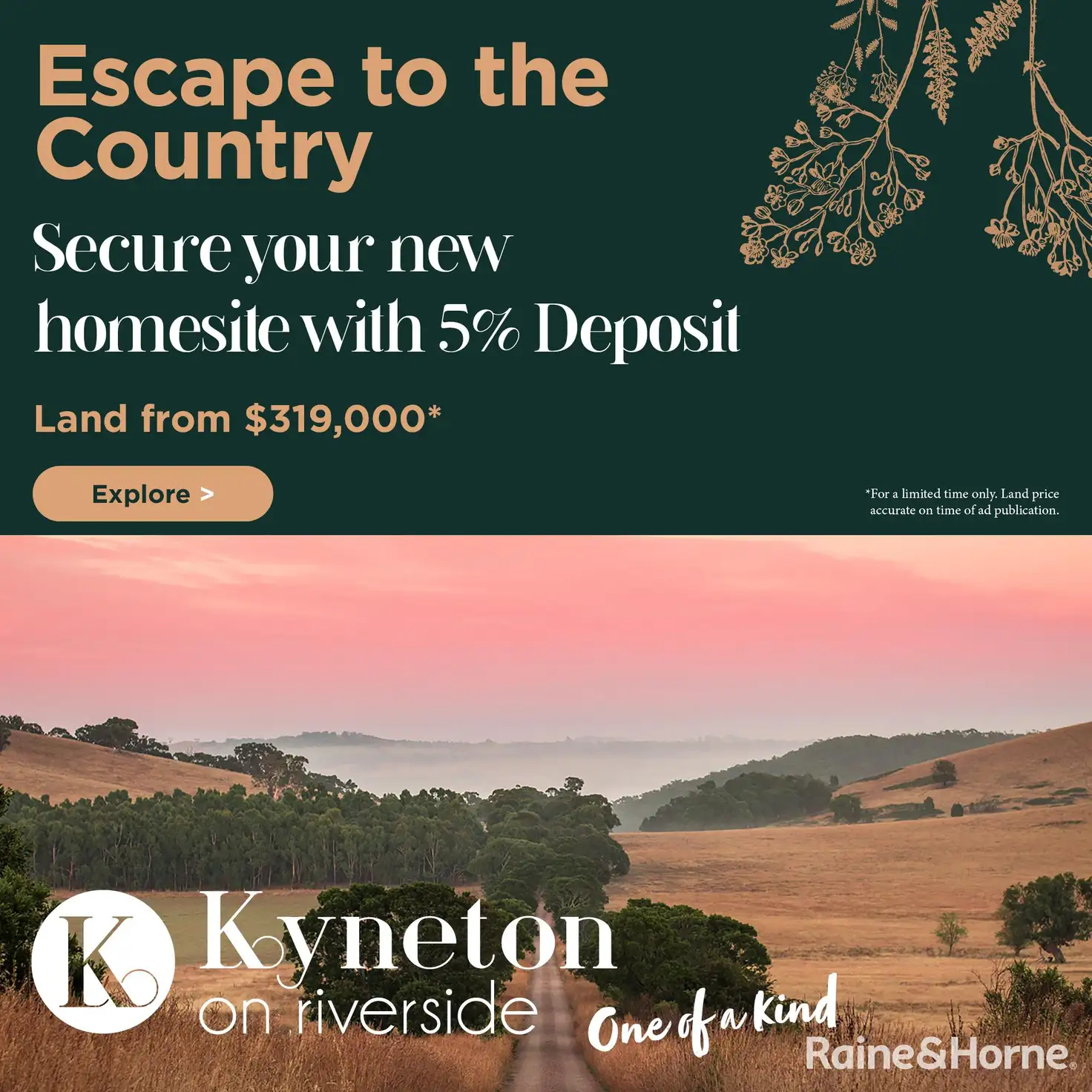 Main view of Homely land listing, Stage 10, Stage 11 & Stage 19, Kyneton On Riverside, Kyneton VIC 3444