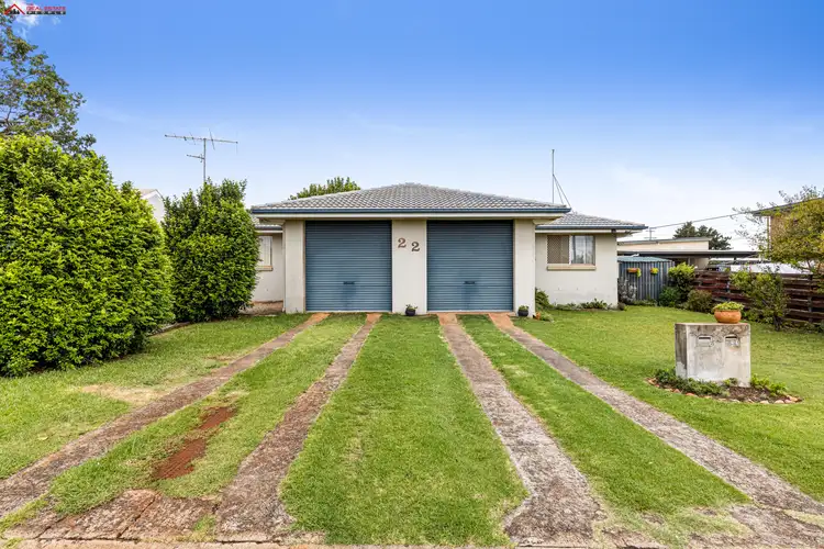 Main view of Homely semi-detached listing, 22 Noack Street, Harristown QLD 4350