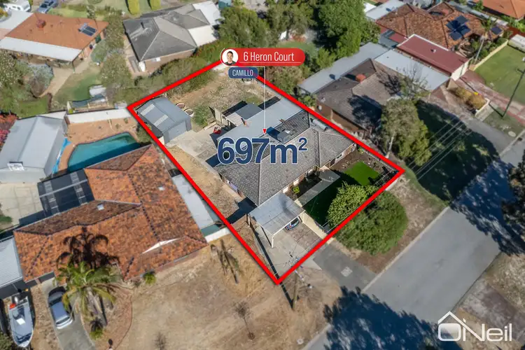 Third view of Homely house listing, 6 Heron Court, Camillo WA 6111