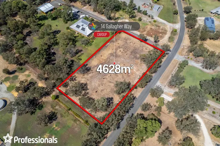 Second view of Homely land listing, 14 Gallagher Way, Cardup WA 6122